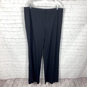 Lafayette 148‎ New York Black Dress Pants Women’s Size 18 Wool Blend Lightweight